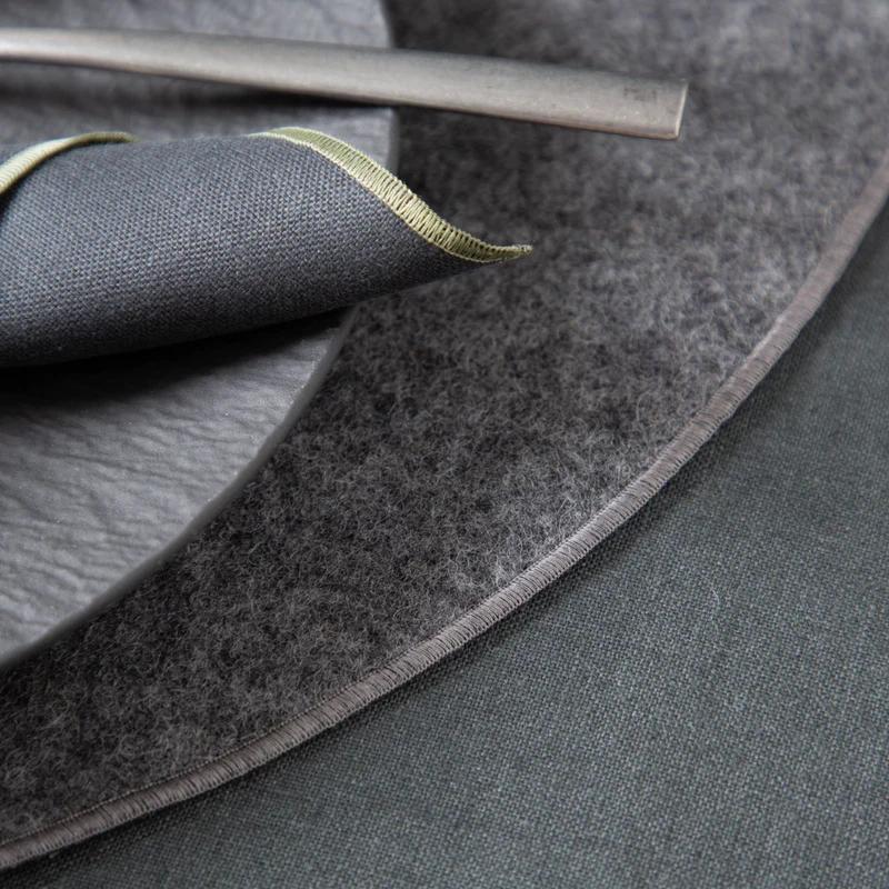 Tischset aus Loden