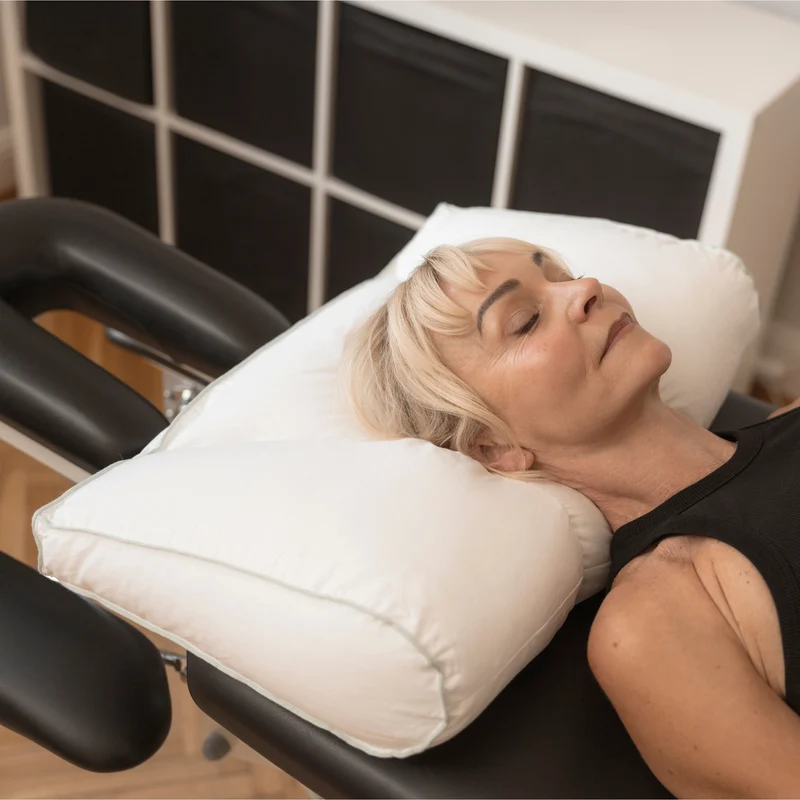 Chiropractic Kissen Inkl. Bezug - Weiß