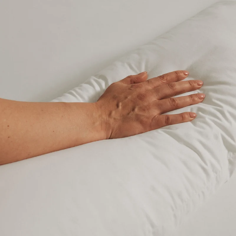 Comfort-U Stützkissen Inkl. Bezug - Weiß