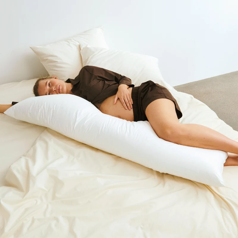 Comfort-I Stützkissen Inkl. Bezug - Weiß
