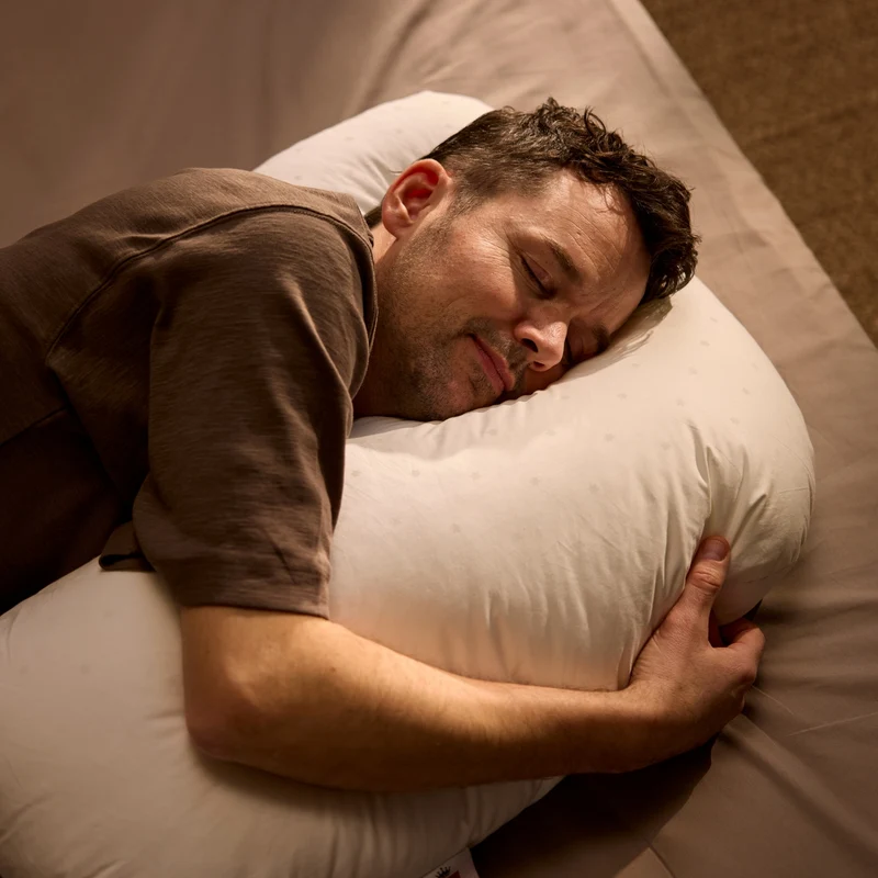 SideSleeper Kissen Inkl. Bezug - Weiß