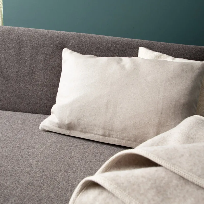 Kuschelkissen "Komfort" | 100% Schurwolle | beige