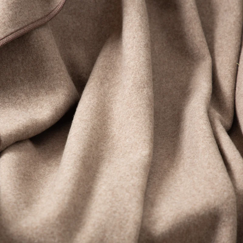 Merino-Lodendecke „Premium" | ungefärbt