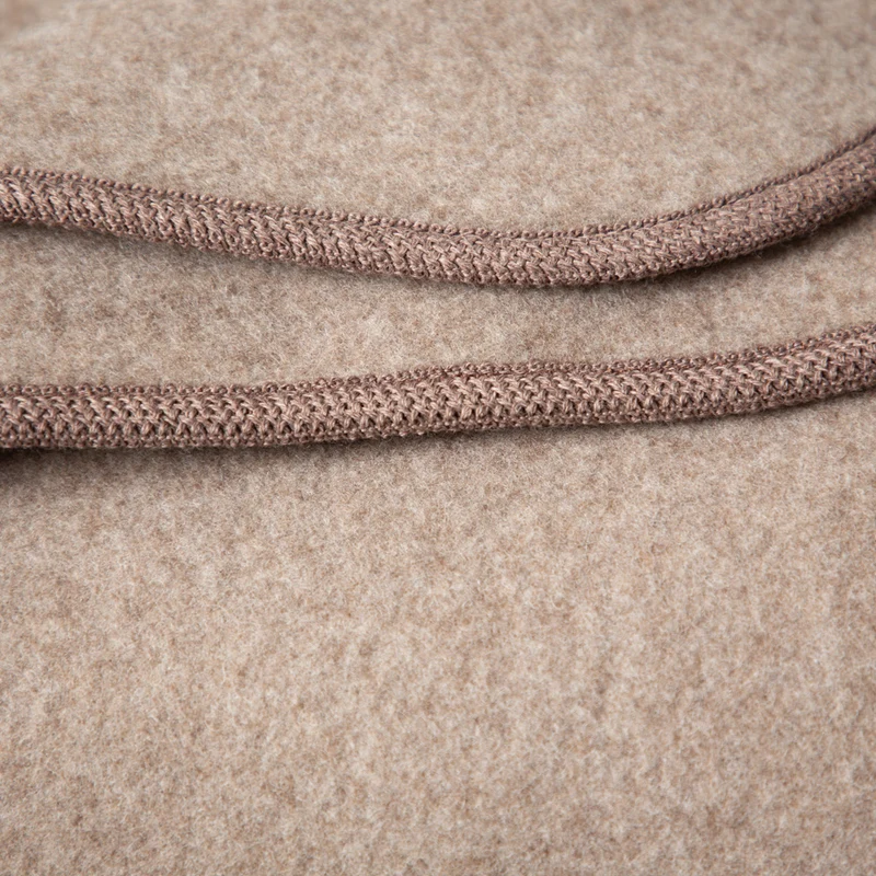 Merino-Lodendecke „Premium" | ungefärbt