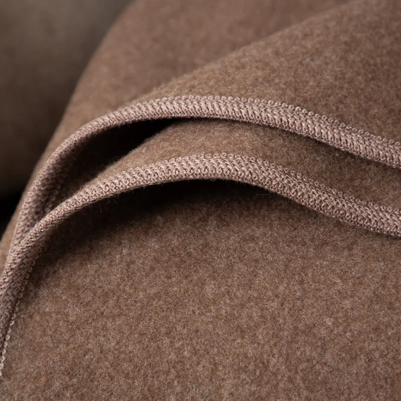 Merino-Lodendecke „Premium" | ungefärbt