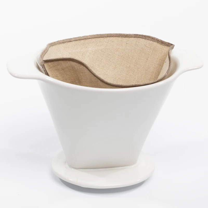 Mehrweg Kaffeefilter | Größe 100 - 1x6 | Bioleinen