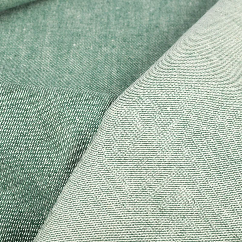 Leinenstoff - bio Leinen "denim" | der Kräftige