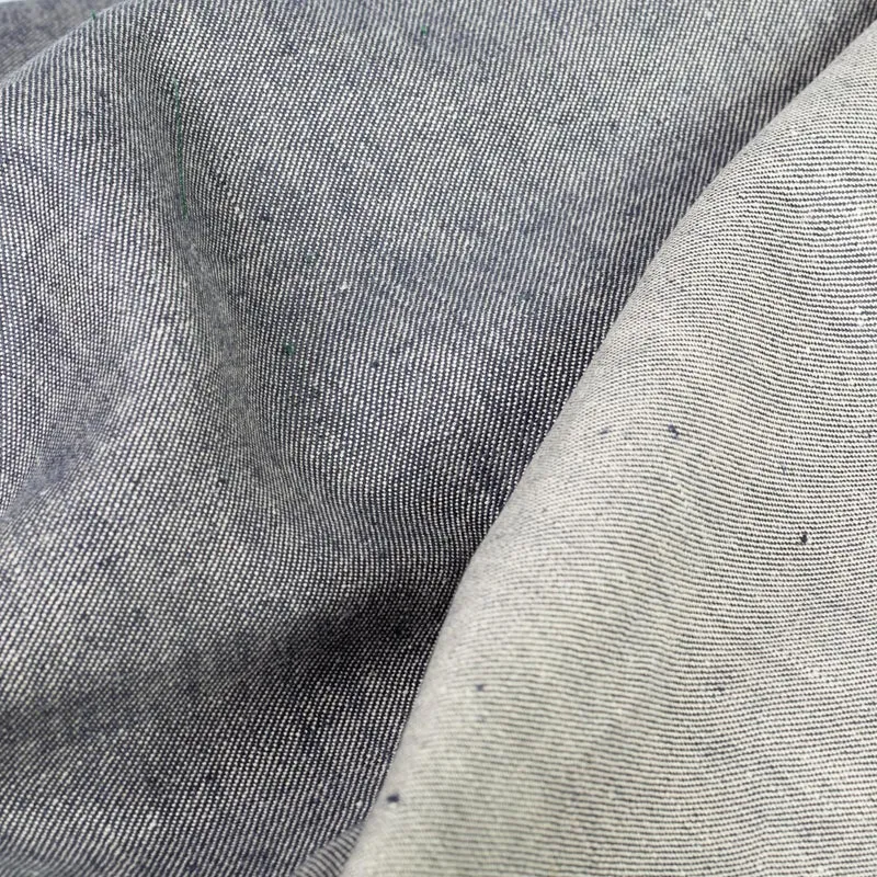 Leinenstoff - bio Leinen "denim" | der Kräftige