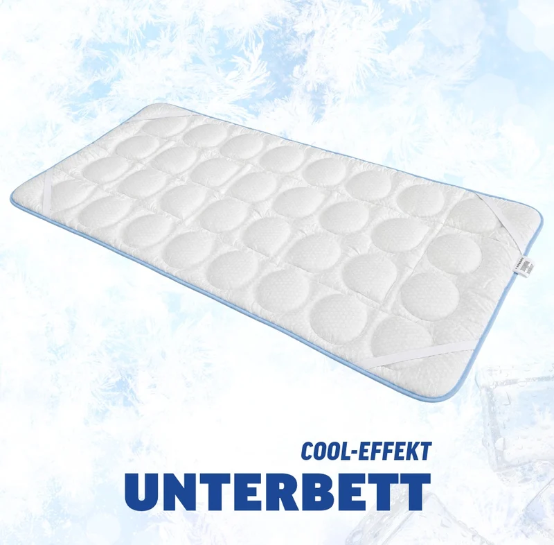 CLIMA COOL Unterbett - Kühlende Matratzenauflage