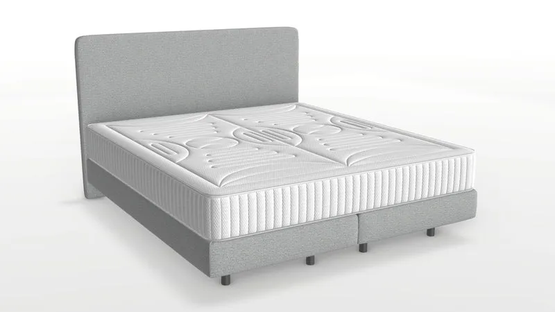 Boxspringbett Alma - 1000er TTFK Matratze | 180 x 200 cm