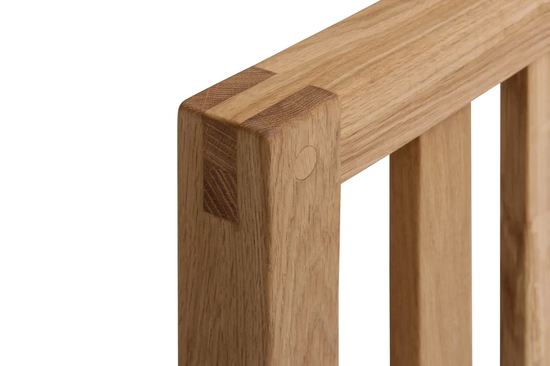 Design-Massivholzbett Zaira Eiche geölt – Handwerk trifft moderne Ästhetik
