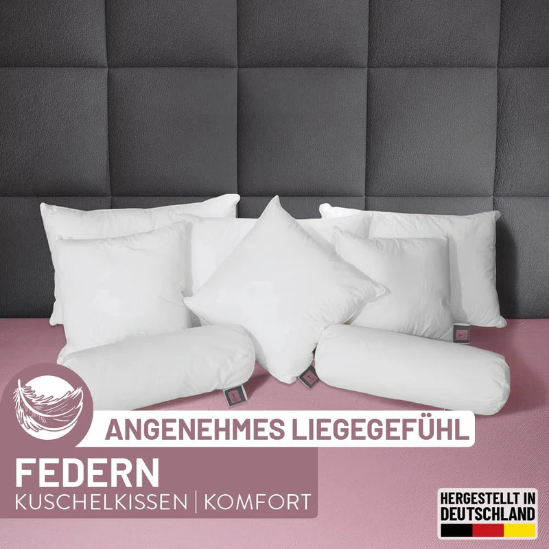 Federnkissen Kleinkissen Fritzi, 100 % Federn