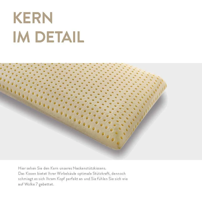 Formschaum Nackenstützkissen Blue, Formschaum RG 35