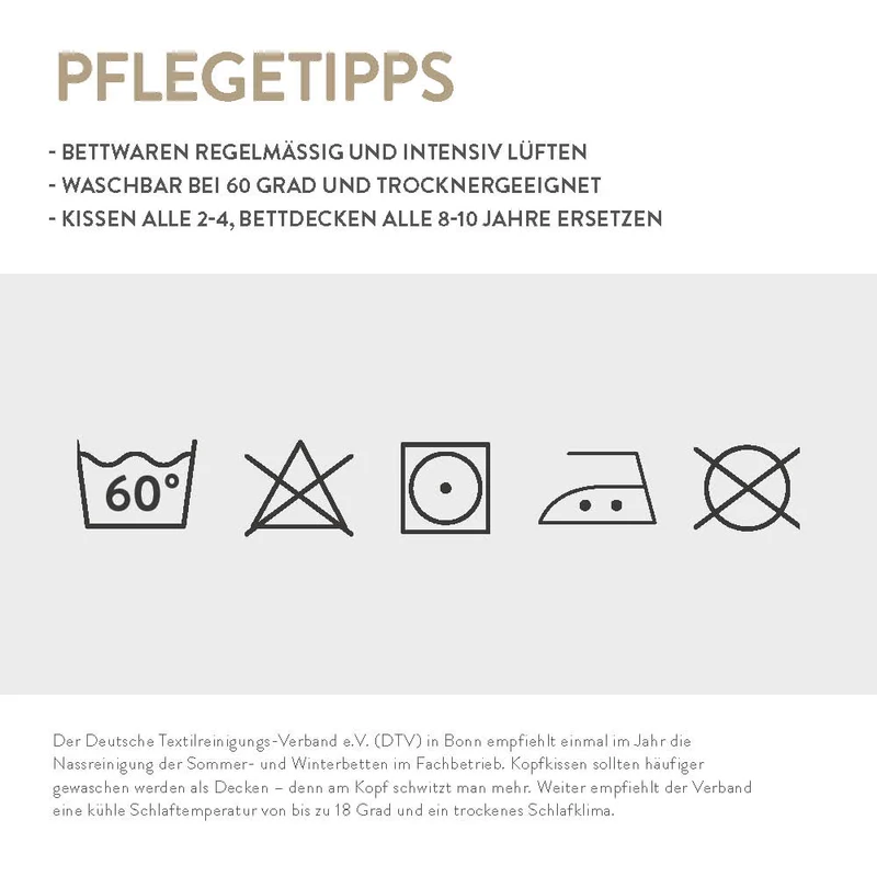 Ganzjahres Daunenstubenwagendecke Spessi, 90 % Daunen / 10 % Federn