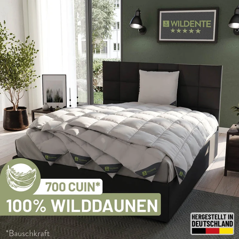 Daunenbettdecke Wildente, 100 % Wildentendaunen