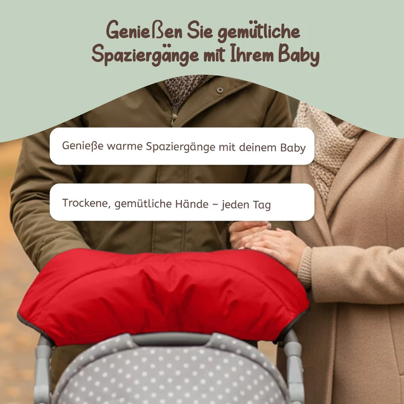 Joyfill Kinderwagen Handwärmer Handmuff Universal