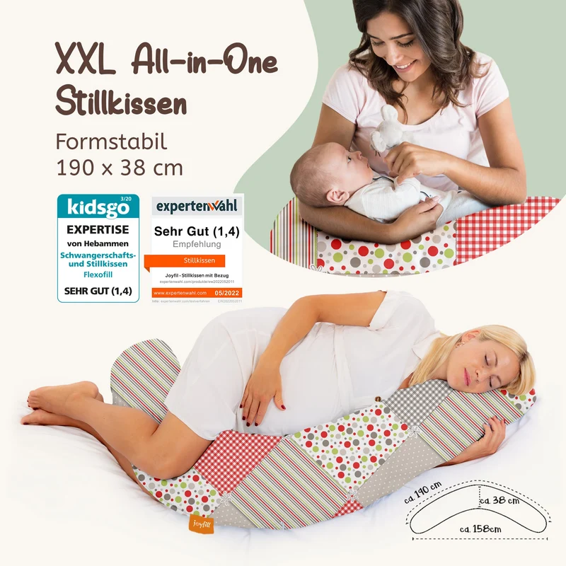 joyfill Stillkissen I Von Hebammen Getestet I Flüsterleise Füllung