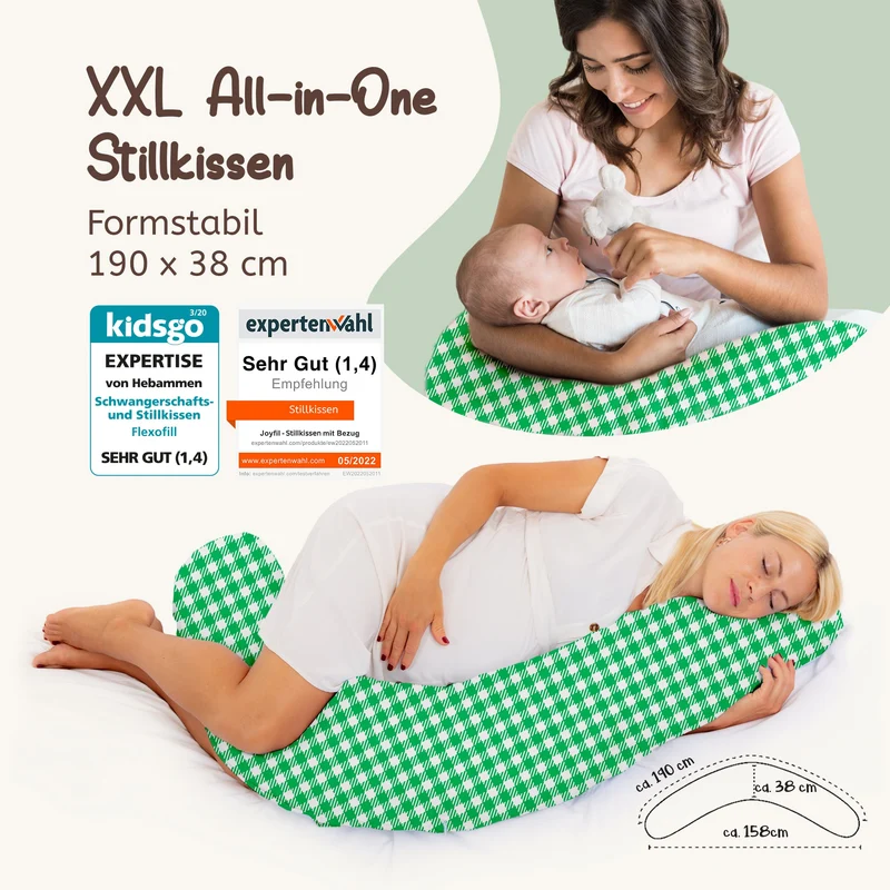 joyfill Stillkissen I Von Hebammen Getestet I Flüsterleise Füllung