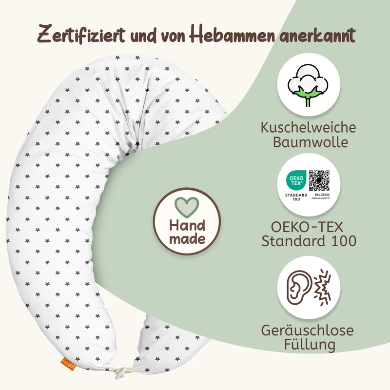 joyfill Stillkissen I Von Hebammen Getestet I Flüsterleise Füllung