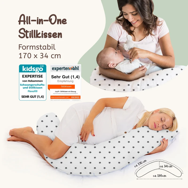 joyfill Stillkissen I Von Hebammen Getestet I Flüsterleise Füllung