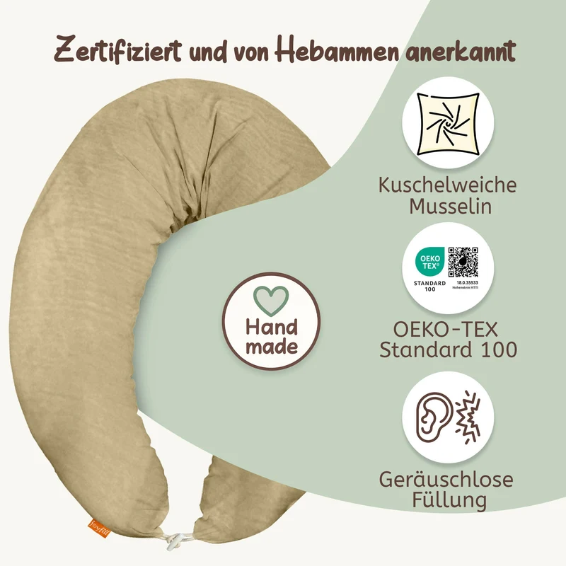 joyfill Stillkissen I Von Hebammen Getestet I Flüsterleise Füllung