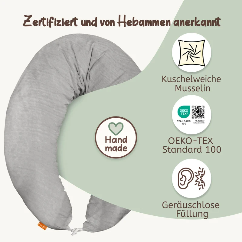 joyfill Stillkissen I Von Hebammen Getestet I Flüsterleise Füllung