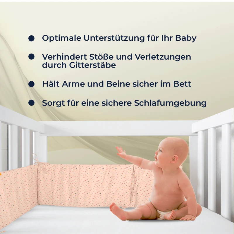 Baby-Nestchen flach