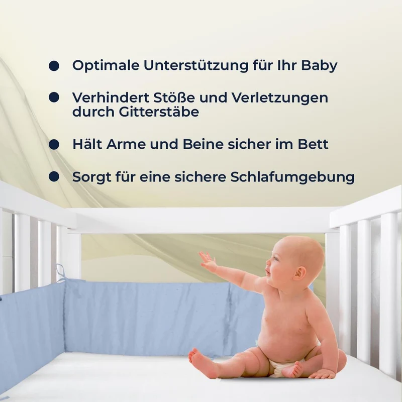 Baby-Nestchen flach