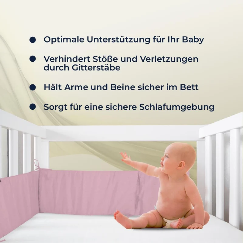 Baby-Nestchen flach