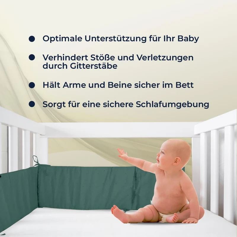 Baby-Nestchen flach