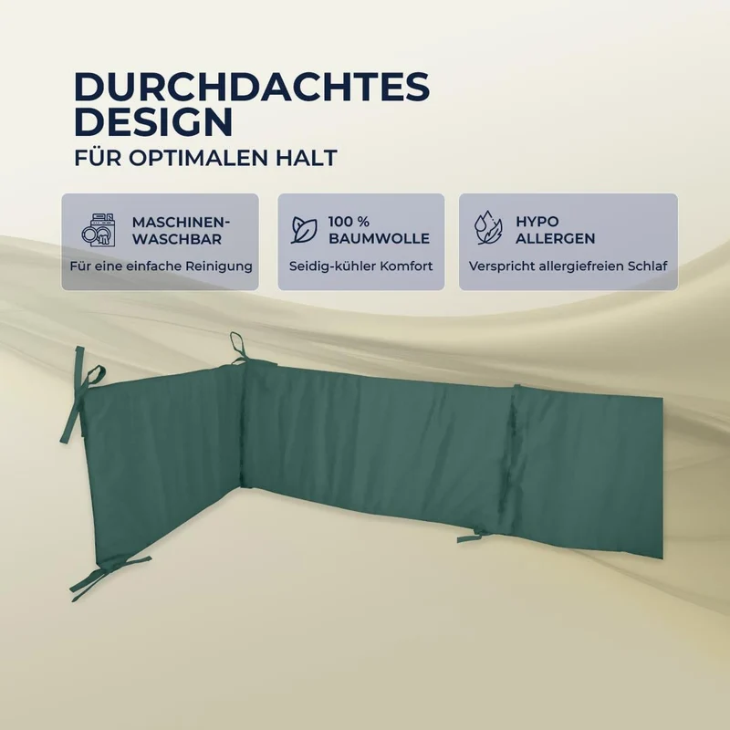 Baby-Nestchen flach