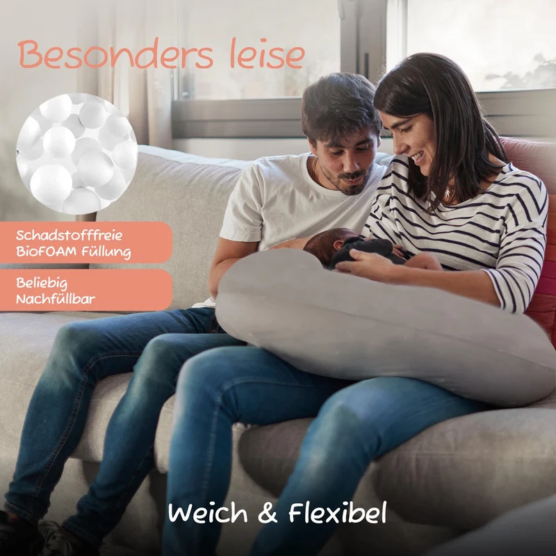 Joyfill Stillkissen (170cm) mit BioFoam