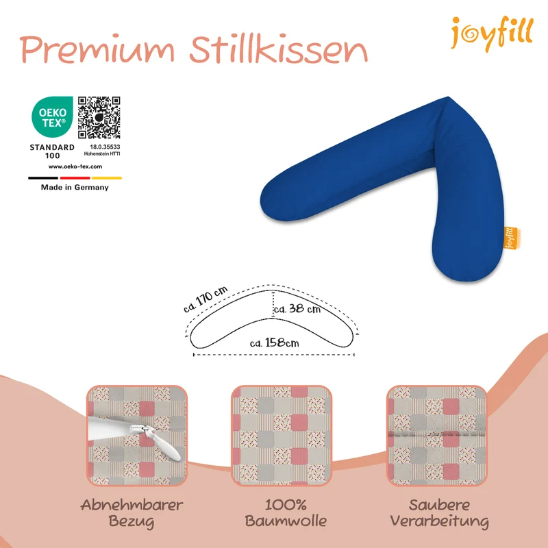 Joyfill Stillkissen (170cm) mit BioFoam