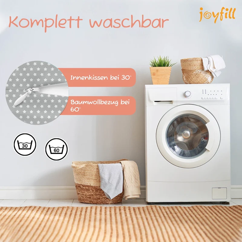 Joyfill Stillkissen (190cm) mit BioFoam