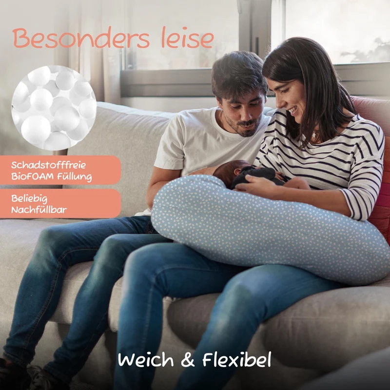 Joyfill Stillkissen (190cm) mit BioFoam