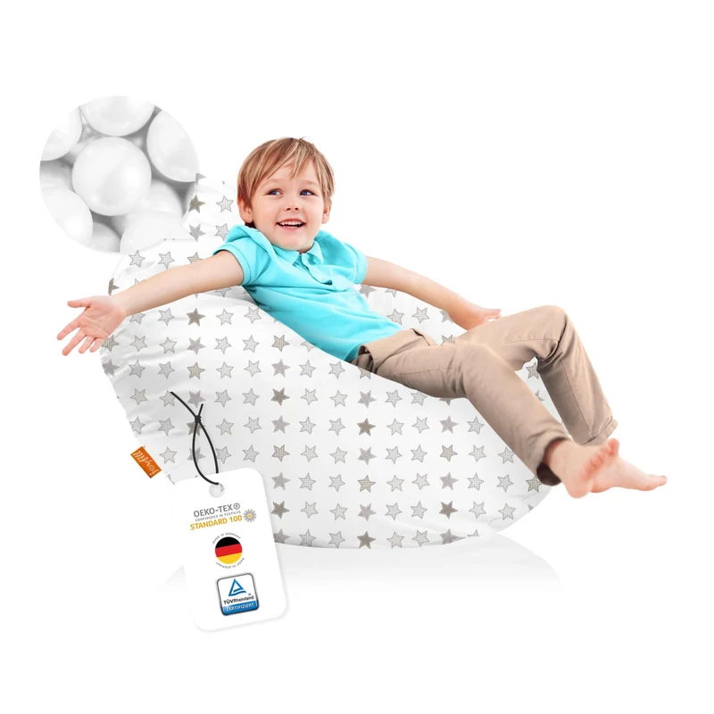 Sitzsack für Groß und Klein (BioFoam gefüllt | 240 L)