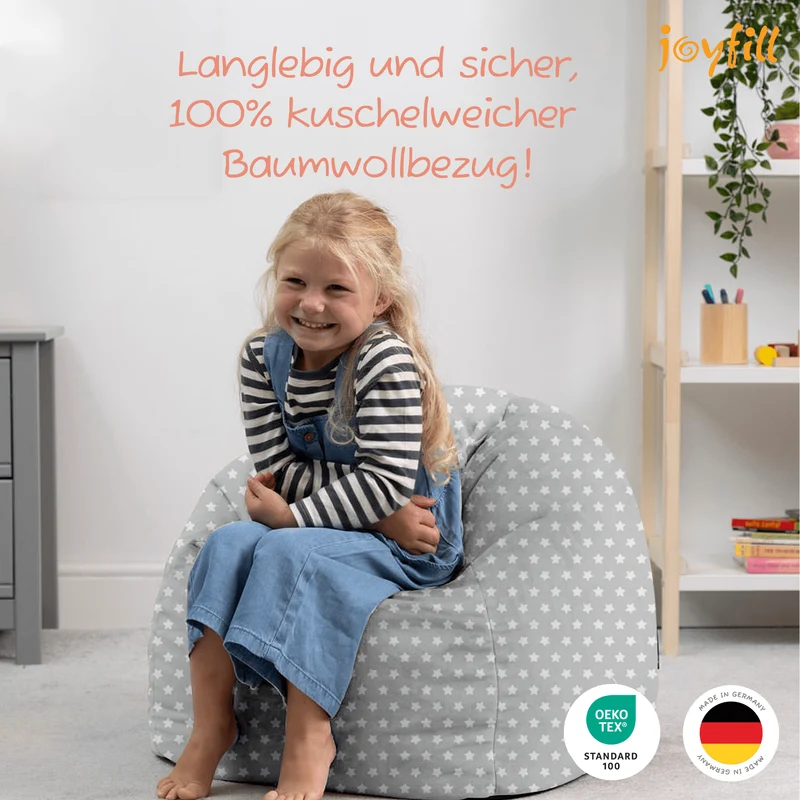 Sitzsack für Groß und Klein (BioFoam gefüllt | 240 L)