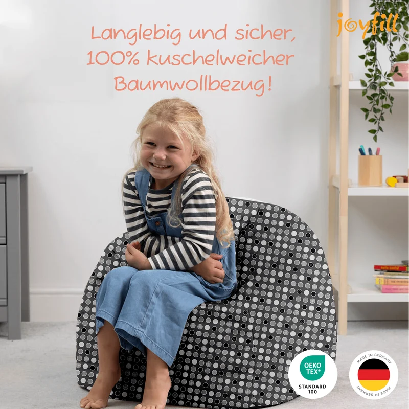 Sitzsack für Groß und Klein (BioFoam gefüllt | 240 L)