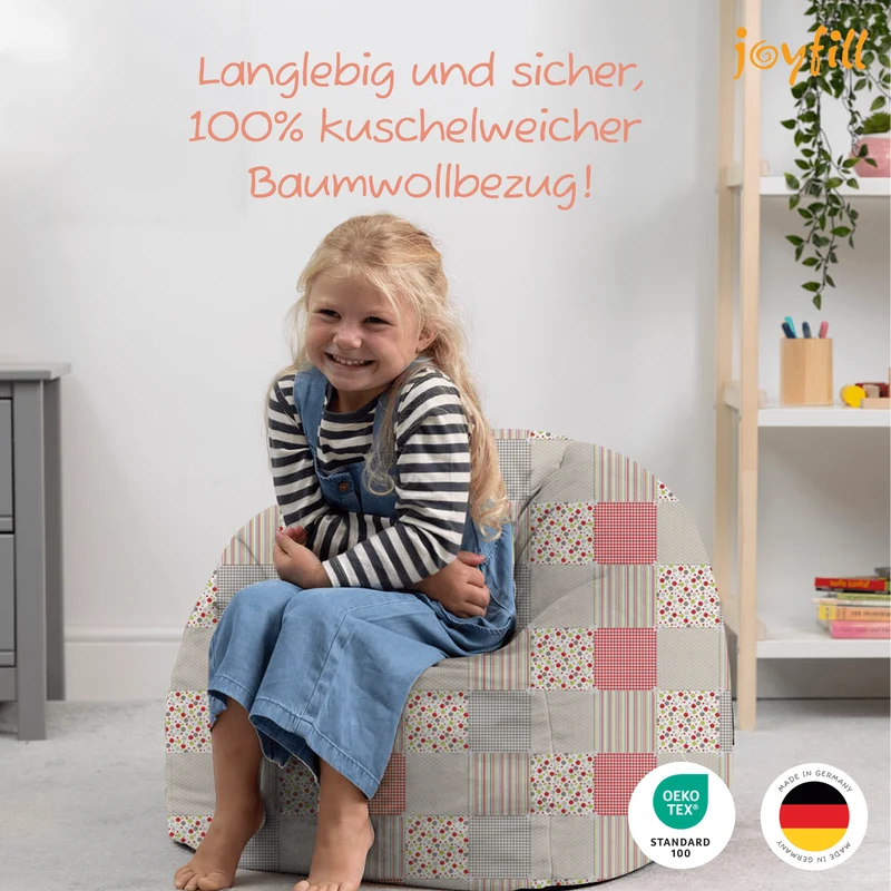 Sitzsack für Groß und Klein (BioFoam gefüllt | 240 L)