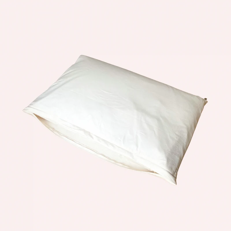 Kopfkissen mit Hirse 60x40cm Creme