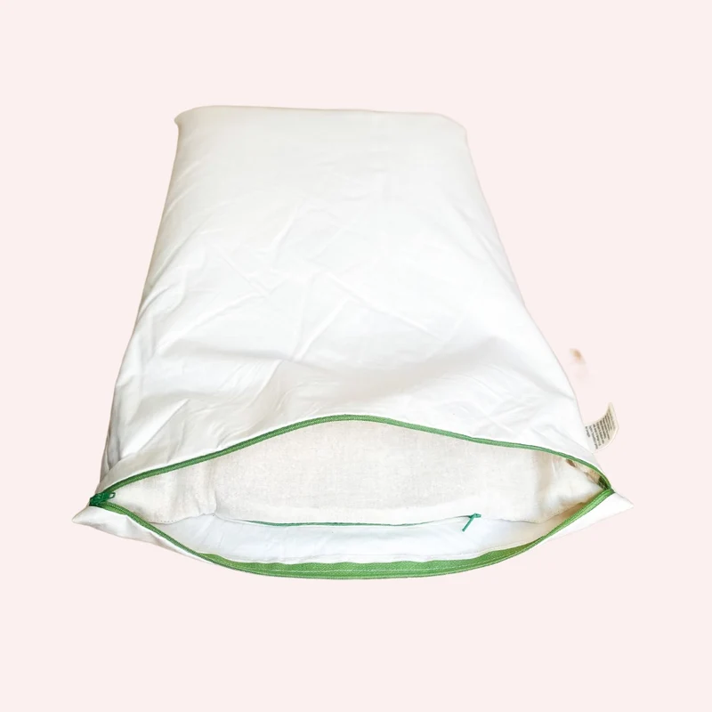 Kopfkissen mit Hirse 60x40cm Creme