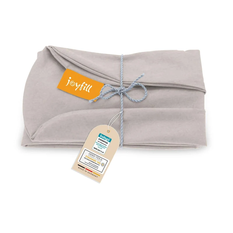 JOYFILL® Premium Sitzsack 240L Ersatzbezug - 100% uni kbA Baumwolle