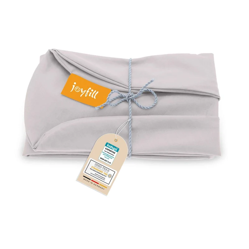 JOYFILL® Premium Sitzsack 240L Ersatzbezug - 100% uni kbA Baumwolle