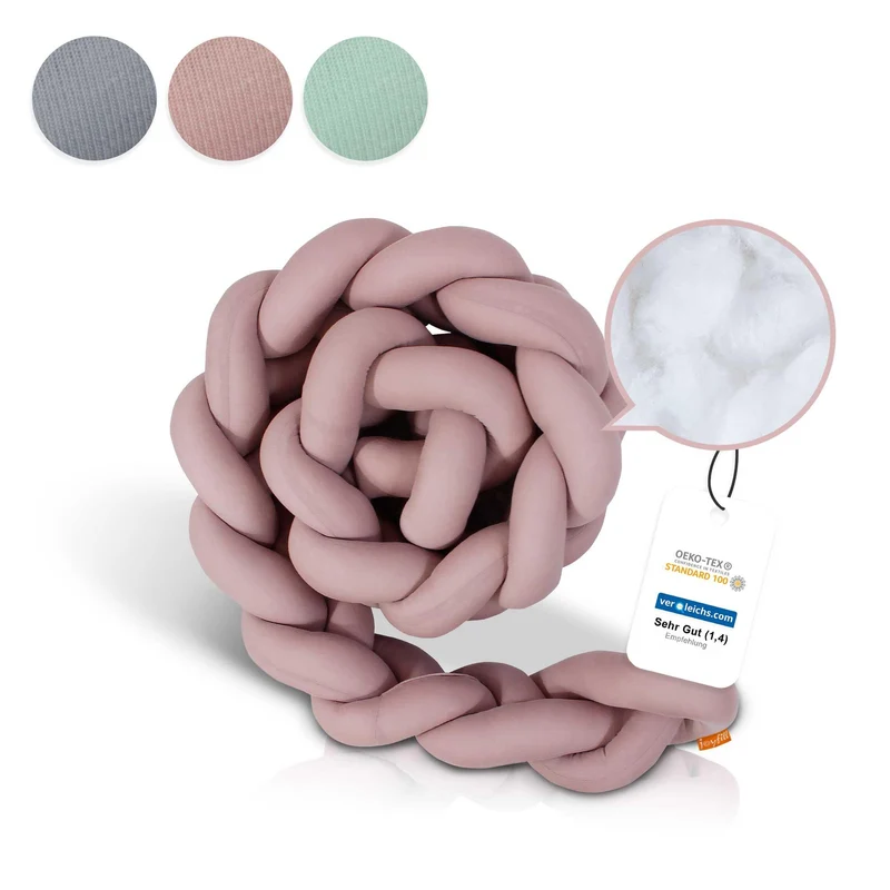 Bettumrandung - Geflochtene Nestchenschlange 300cm