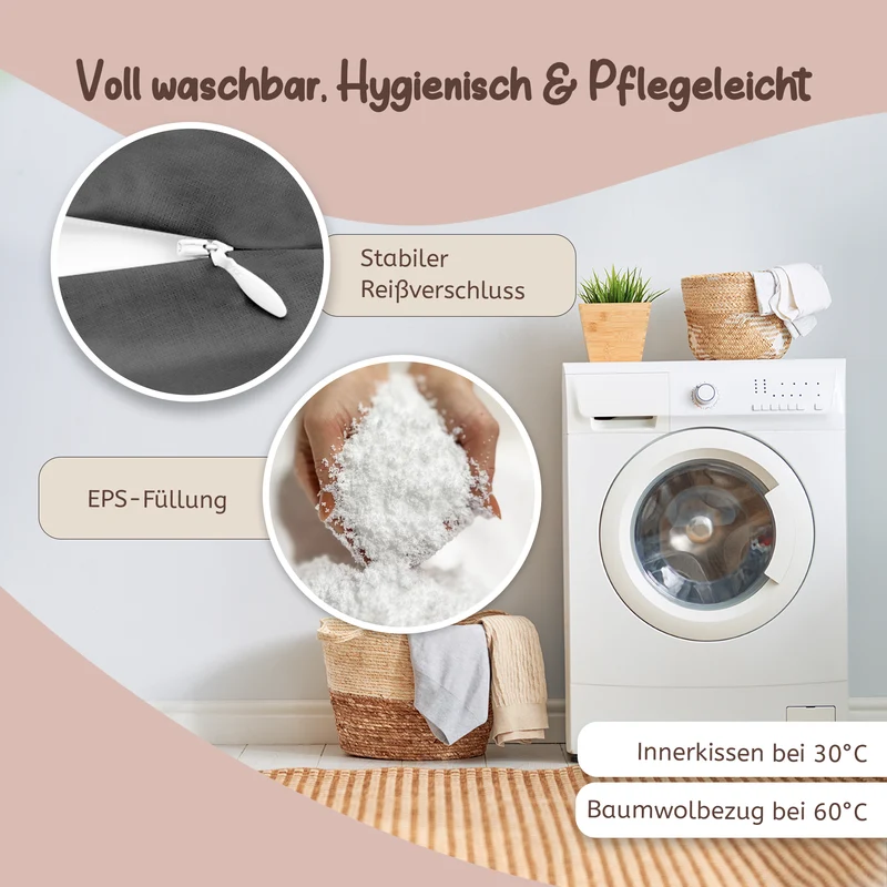 Joyfill Stillkissen (170cm) mit EPS