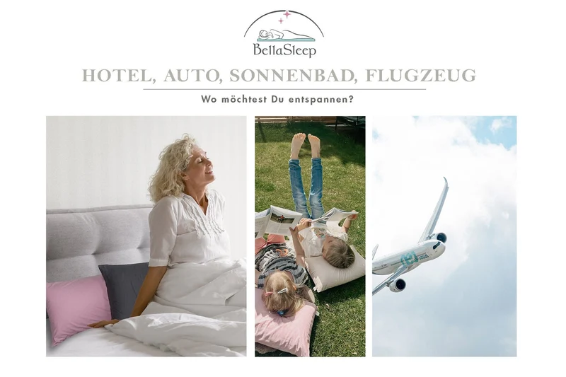 Memory-Foam-Reisekissen 24 × 44 × 11 cm – ergonomisch für Reise, Auto & Flugzeug