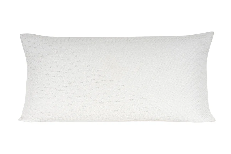 Ergonomisches Memory-Foam-Schlafkissen Medium 40 × 80 × 10 cm – Flaches, mittelfestes Schlafkissen für Rücken-, Bauch- & Seitenschläfer