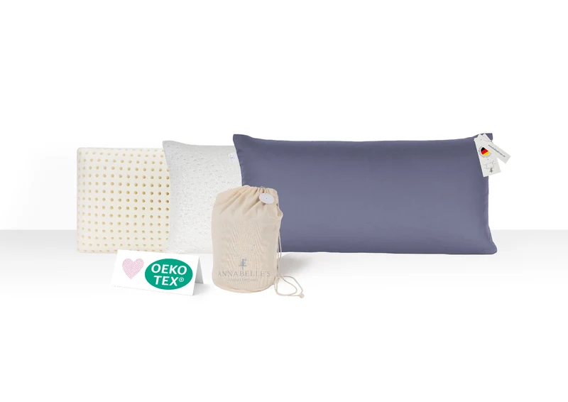 Memory-Foam-Schlafkissen Soft 40×80×10 cm – flach & weich für alle Schlafpositionen