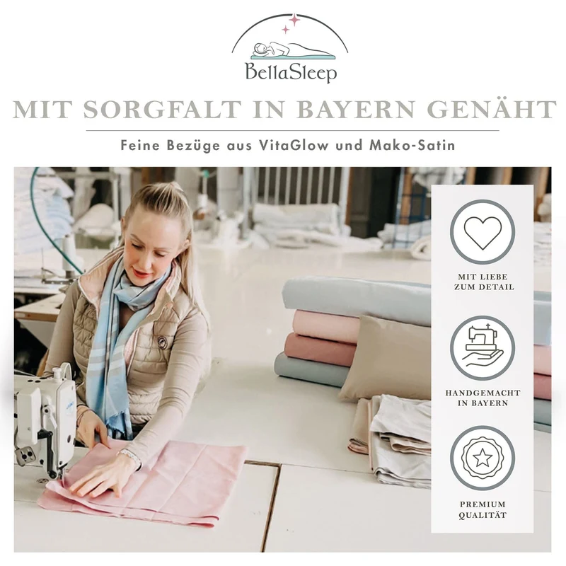 Ergonomisches Memory-Foam-Schlafkissen Soft 40 × 80 × 12 cm – Weiches Schlafkissen für Seiten- & Rückenschläfer
