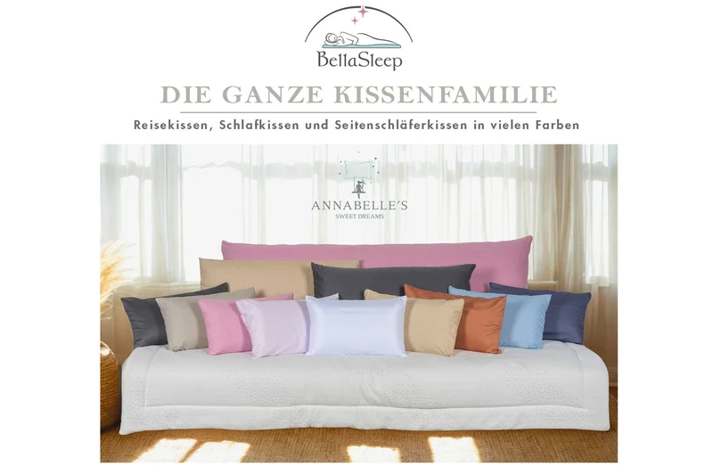Memory-Foam-Schlafkissen Strong 40×80×12 cm – fest für Seiten- & Rückenschläfer